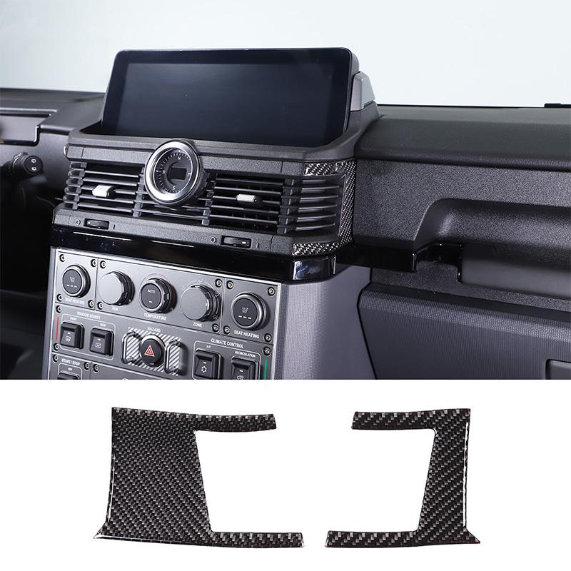 Soft Carbon Fiber For INEOS Grenadier 2020-2025 Interior Kit Dashboard Console Gear Shift Panel Cover Decorative Stickers