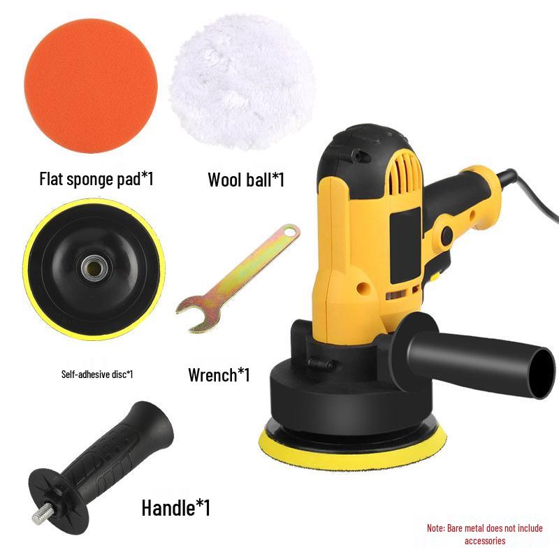 Handheld Car and Floor Polishing Machine - Wax, Glaze, and Grind Surfaces