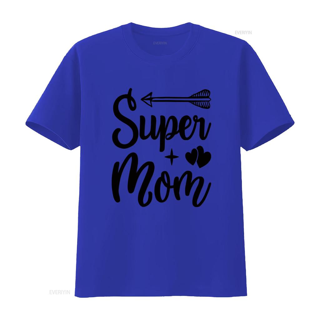 Womens Super Mom Hero Mother Family T Shirt Black 2XL Vintage Washed Soft Fashion Comfortable Graphic Casual Stylish Slightly
