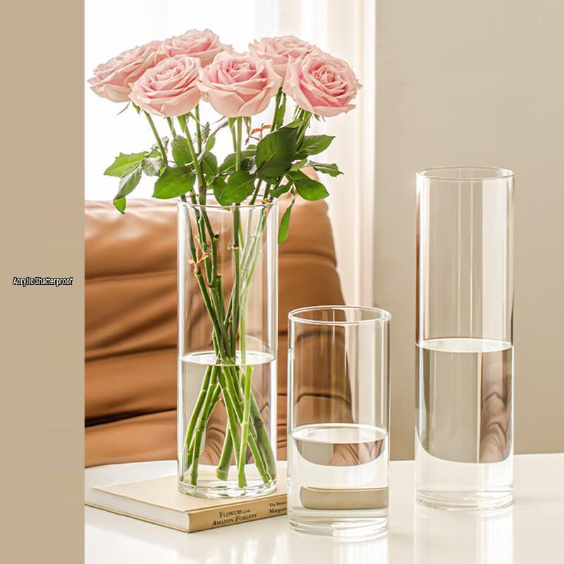 Luxury Glass & Acrylic Flower Vases