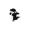 Takeoff Hand Puppet Orca Plush Toy Soft Fabric Educational Plaything