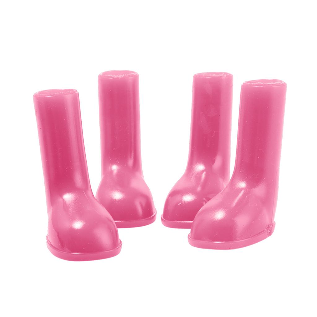 

Ботинки для домашних собак Обувь Чехол для лап собаки - Подошва 4 шт. розовый