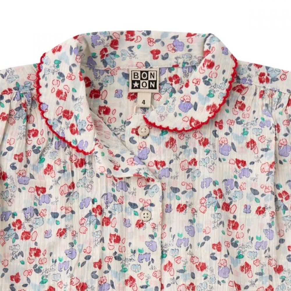 Bonton Blouse Elise Laurel 7617t 312 03