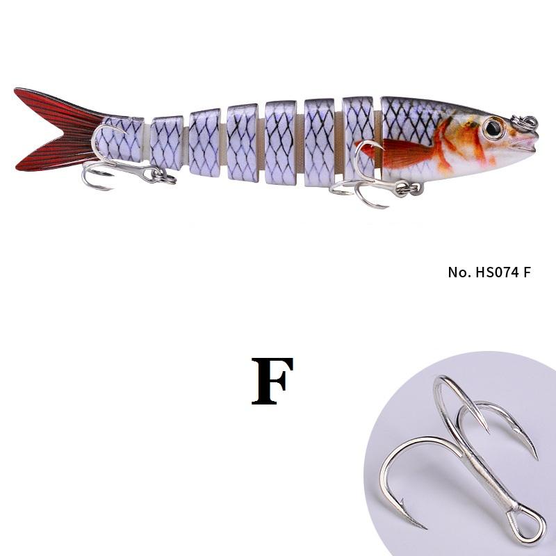 New Lure Multi Section Bait 19g Lure Plastic Bait Multi Section Fish Hard Bait