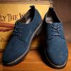 Retro Brand Men's Casual Shoes 2025 New British Wind Business Formal Dress Shoes Quality Sanding Plus Size 48 Oxford Footwear