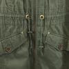 Armani Exchange Military Faux Fur Mod Coat L Khaki Women Used