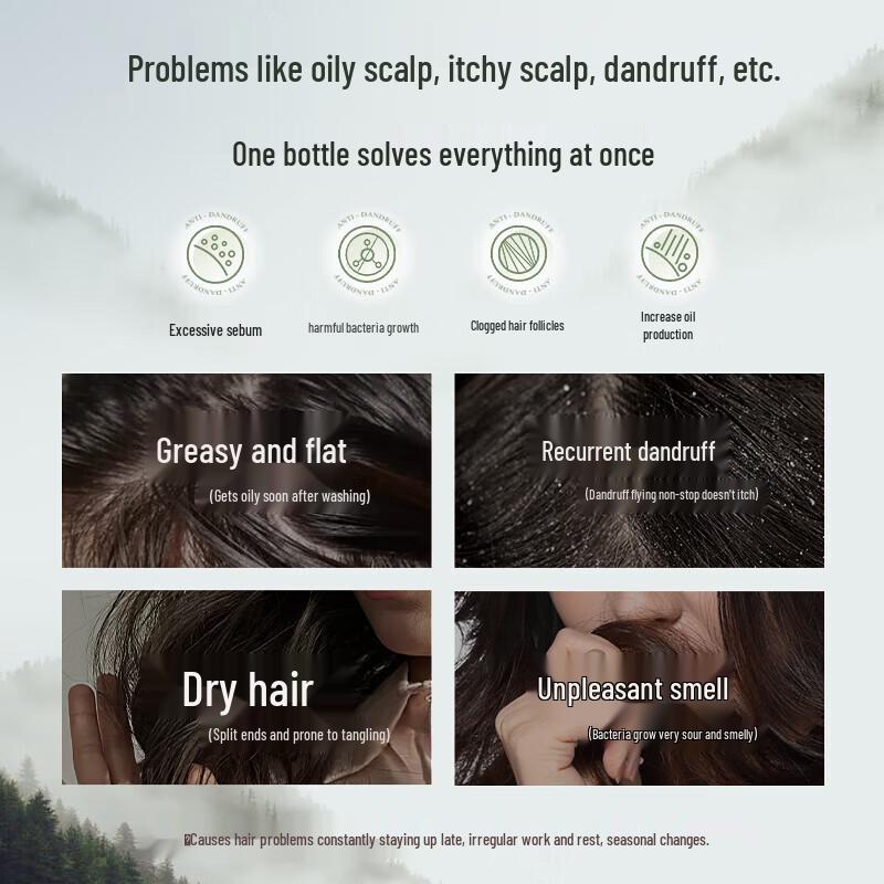 

HF Yunyue Flower Finger Dye Oil Control Volumizing Shampoo