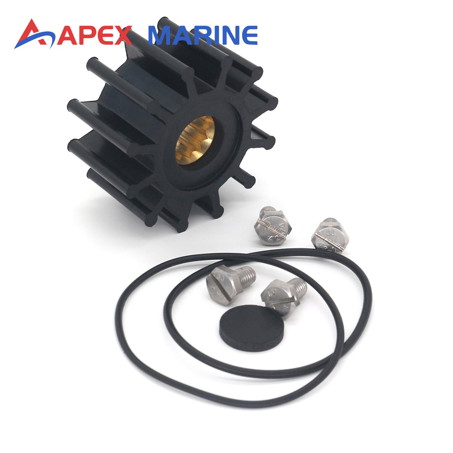 Marine Engine Cooling Pumps Water Pump Repair Kit Fits Yanmar Flexible Impeller 129470-42530 Boat Motor Service Set 129470-42530