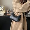 Trendy Underarm Bag Women's New Fashion Summer Solid Color Casual Simple Texture Shoulder Bag Tide