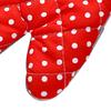 Oven Mitts Thickened Heat Resistant Hand Protection Comfortable Fit Baking Gloves for Microwave Kitchen Red