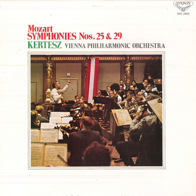 

LP Record ISTVAN KERTESZ, VIENNA PHILHARMONIC - Mozart: Symphonies Nos. 25, Nos. 29 SLC2353 LONDON 1974 Japan Classical Used