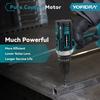Yofidra 60N.M L 25+3 Torque Electric Impact Dril Cordless Electric Screwdriver With 32/53PCS Tool Kit Power Tool For 21V Battery