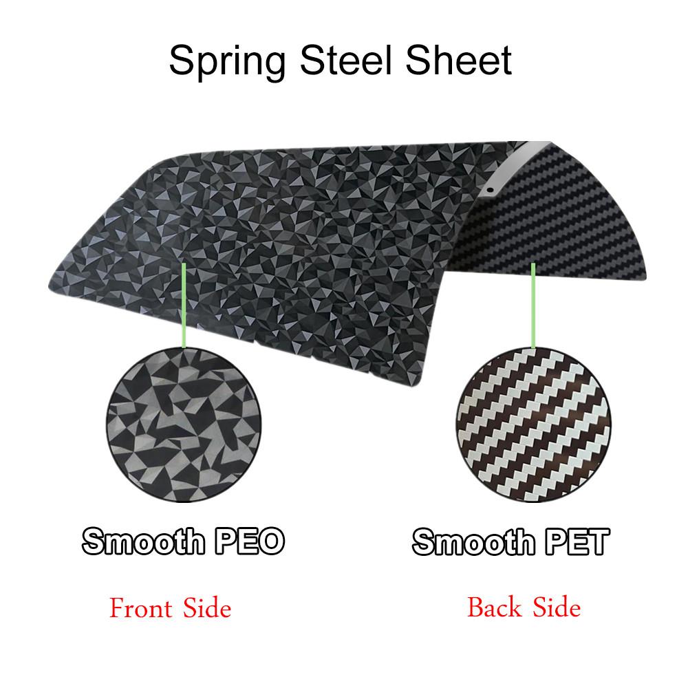 Magnetic Build Plate For Anycubic Kobra 2, Kobra 2 Neo/Pro PEI Sheet 230x230mm PEO PET Spring Steel Sheet for Aycubic Kobra 2