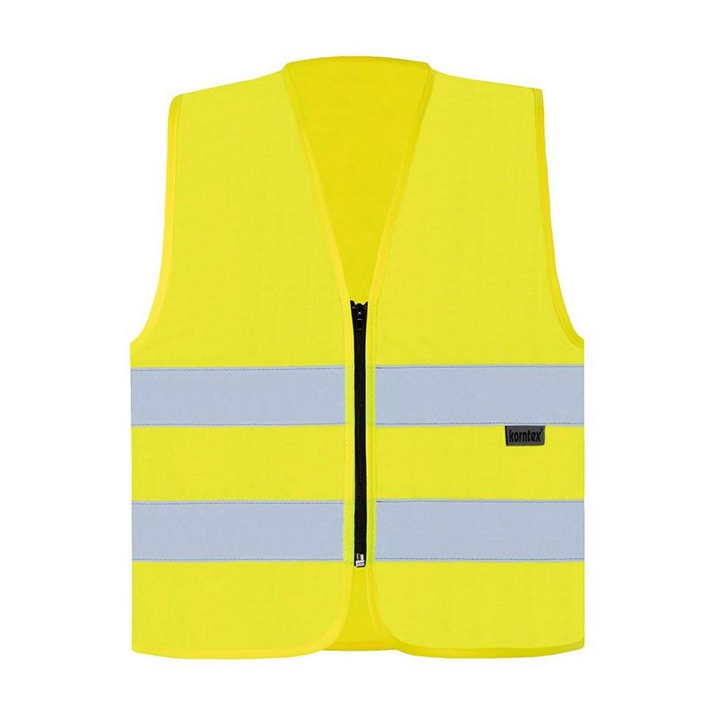 Korntex Unisex Adult Cologne Hi-Vis Zipped Safety Vest