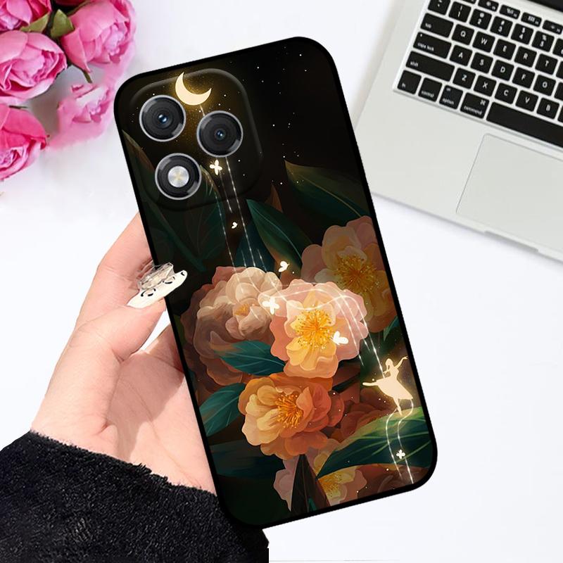 For Honor 400 Lite 5G Soft Phone Case ABR-NX1 Cartoon Printing Silicone TPU Back Coque Cover For Honor 200 Lite Protector Shells