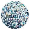 50 Unique Waterproof Watercolor Horse Stickers: Perfect for Phones, Cups, and Kids' Planners