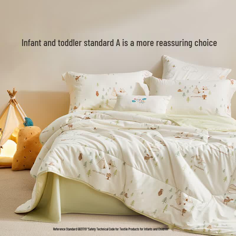 Luolai Kids' Four Seasons Washable Soybean Cotton Quilt
