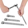 1/4" 3/8" 1/2" Extension Bar 50/100/150/250mm Ratchet Wrench Extension Socket Ratchet Wrench