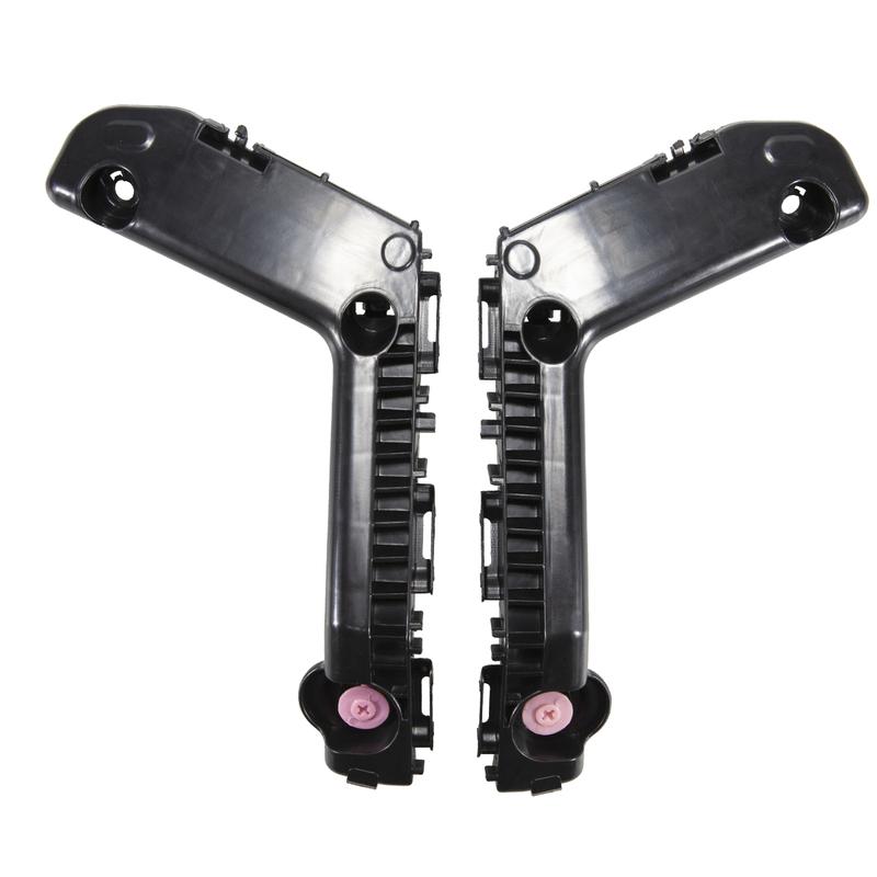 1 Pair Front Bumper Support Bracket Retainer For Toyota Corolla 2017 2018 52116-02330 52115-02350,TO1043131 TO1042131