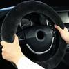 Car Steering Wheel Cover Without Inner Ring In Winter Warm Plush Non-slip Without Inner Ring Steering Wheel Cover Handlebar Cove