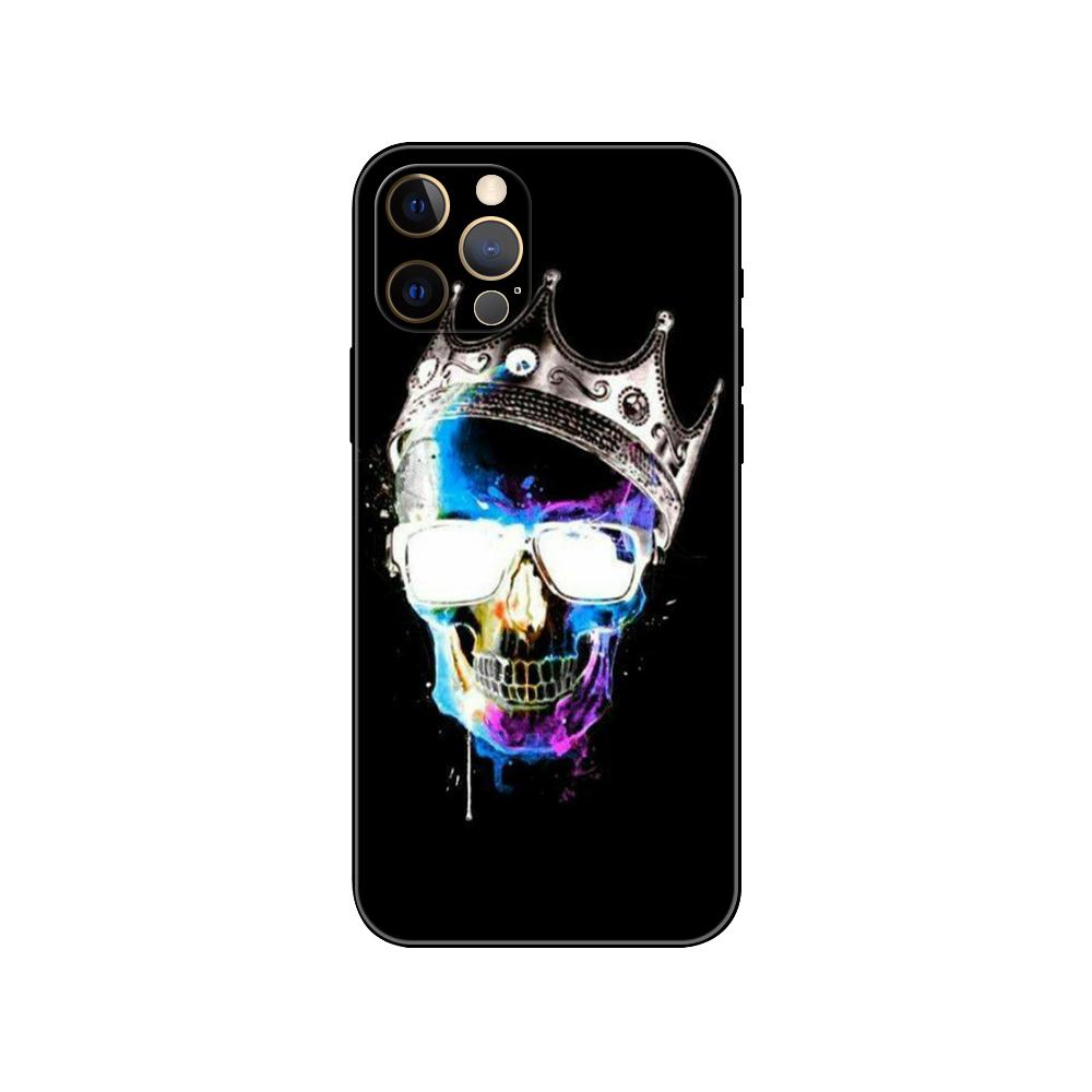 Custodia per telefono Cool Man Antigas mask per iphone 5 5s 2020se 6 6s 7 8 plus x 10 XR XS 11 12 13 mini pro MAX cover posteriore in tpu nero