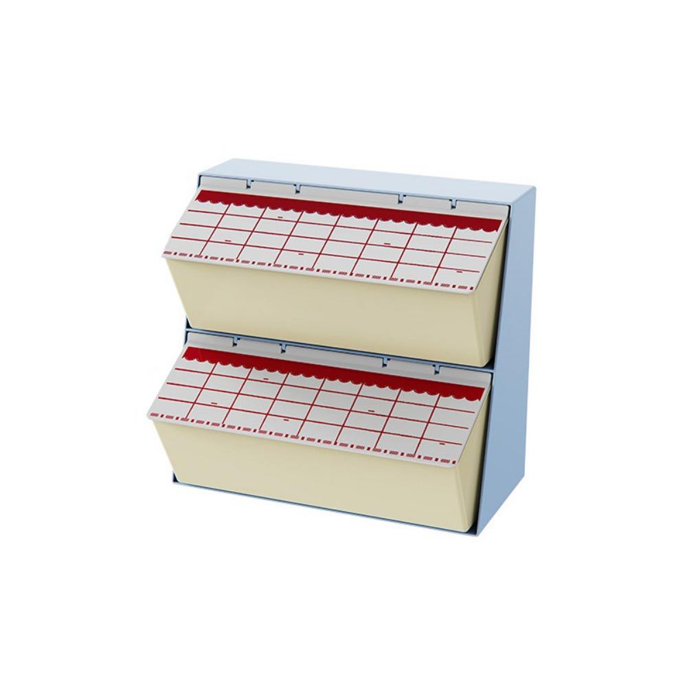 Large Capacity Tea Bag Storage Box Dustproof Desktop Storage Box  for Home