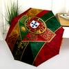 Portuguese Heritage Emblem Folding umbrella durable travel Sun umbrella travel Gift