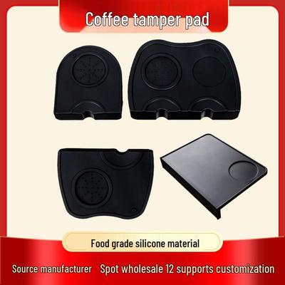 Silicone Non-Slip Coffee Tamping Mat, Coffee Corner Mat, Tamping Base Coffee Machine Accessories