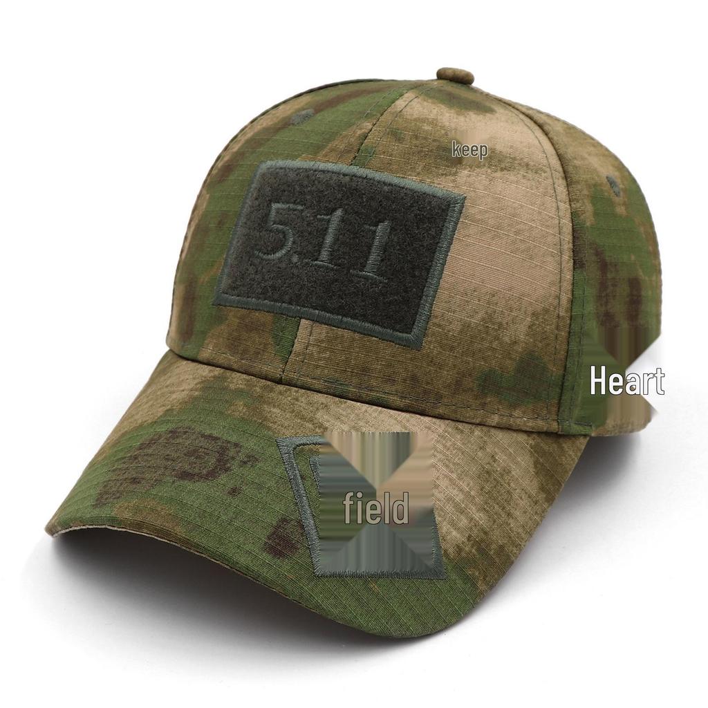 5.11 Velcro Tactical Camouflage Baseball Cap - Military Sports Hat