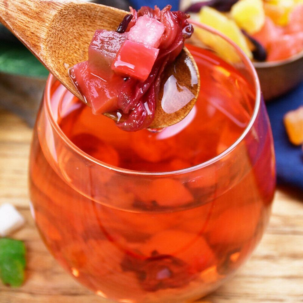 350g Canned Fruit Tea Organic Herbal Blend Pineapple Cantaloupe Healthy Drink