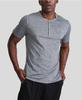 Men’s Quick-Dry Short Sleeve Sports T-shirt for Spring/Summer – Loose Fit for Outdoor Fitness and Casual Wear