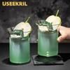 Japanese Style Ultra-thin Cocktail Glass Creative Reverse Mouth Glasses Cups Sparkling Water Glasses Juice Bar Mixing Glass Cup