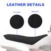 For Yamaha YFZ 450 YFZ450 2004 2005 2006-2013 Motorcycle Anti-Slip Seat Cover PVC Leather Waterproof Seat Cushion Pad Protector