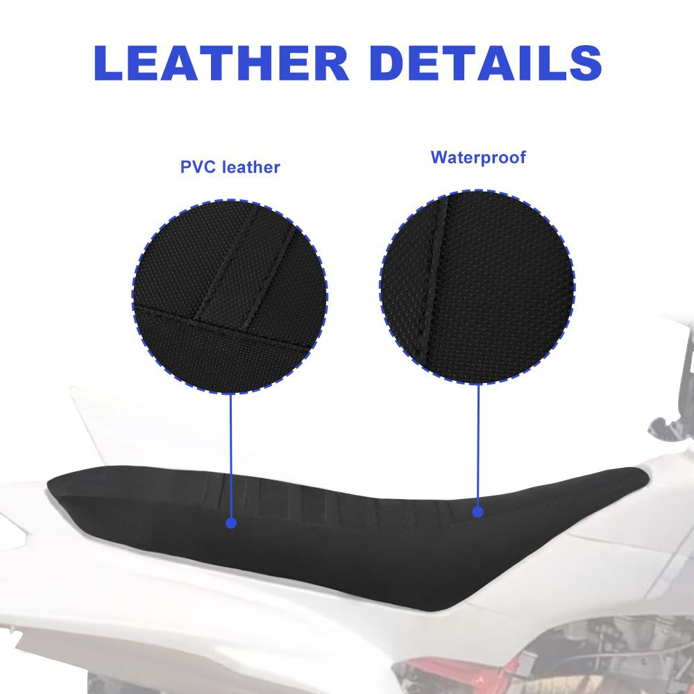 For Yamaha YFZ 450 YFZ450 2004 2005 2006-2013 Motorcycle Anti-Slip Seat Cover PVC Leather Waterproof Seat Cushion Pad Protector