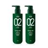 Green Tea Real Feel Shampoo 500g Oily Hair Refreshing Type 1+1_B
