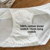 Female Summer New Type Sweet Lovely Jacquard Cotton Extension Antibacterial Crotch Triangle Briefs