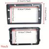 9/10 Inch 2 Din for Android Head Unit Car Radio Frame Kit for VW for Skoda Seat  Auto Stereo Dash Fascia  Bezel Faceplate