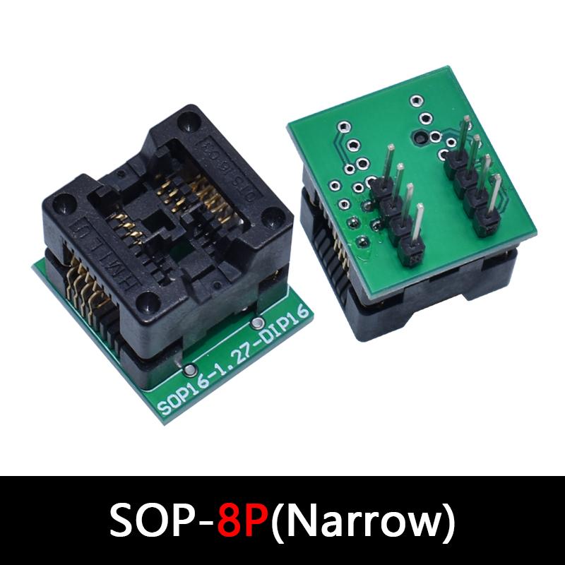 SOIC8 SOP8 SOP16 SOP20 TSSOP8 TSSOP24 SOP44to DIP8 DIP16 DIP44 Wide-body Seat Wide 200mil Programmer Adapter Socket