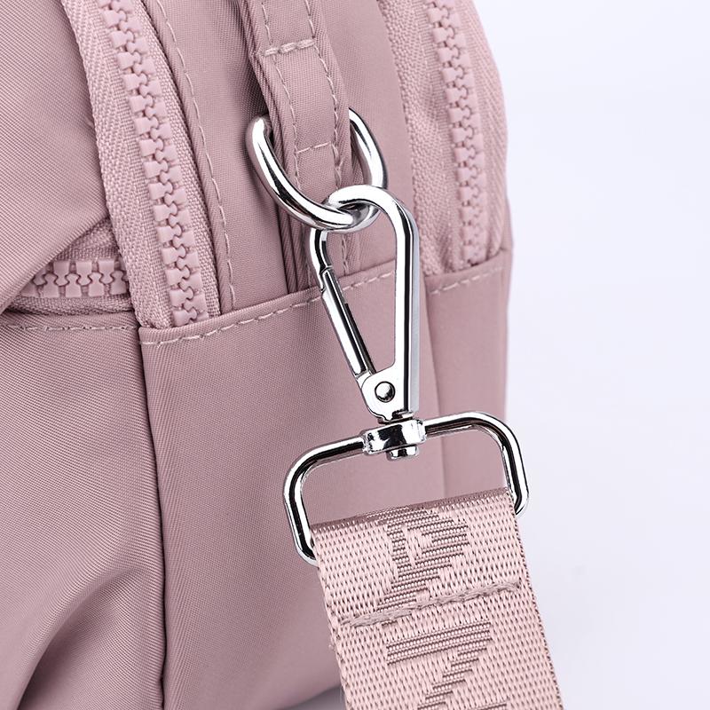 Waterproof Nylon Crossbody Bag for Women Casual Shoulder Handbag with Top Handle