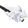 Mizuno Efil Golf 5MGWB554 Women's Gloves, Ambidextrous, White/Sax, 19cm,