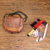 Spring and Summer New Trendy Bag with A Stylish Half Circle Texture, Saddle Bag, Versatile Single Shoulder Crossbody Bag