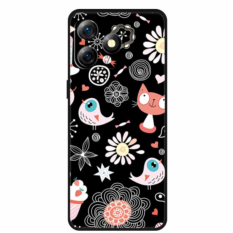 Funda For Ulefone Note 18 Ultra Soft Cases 6.78" Bumper Silicone Fashion Back Cover Cases For Note 18 Ultra Protective TPU Coque