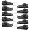 Outdoor Tent Retaining Clips Windproof Fixing Clamp with Carabiners Accessories for Camping Awning Caravan