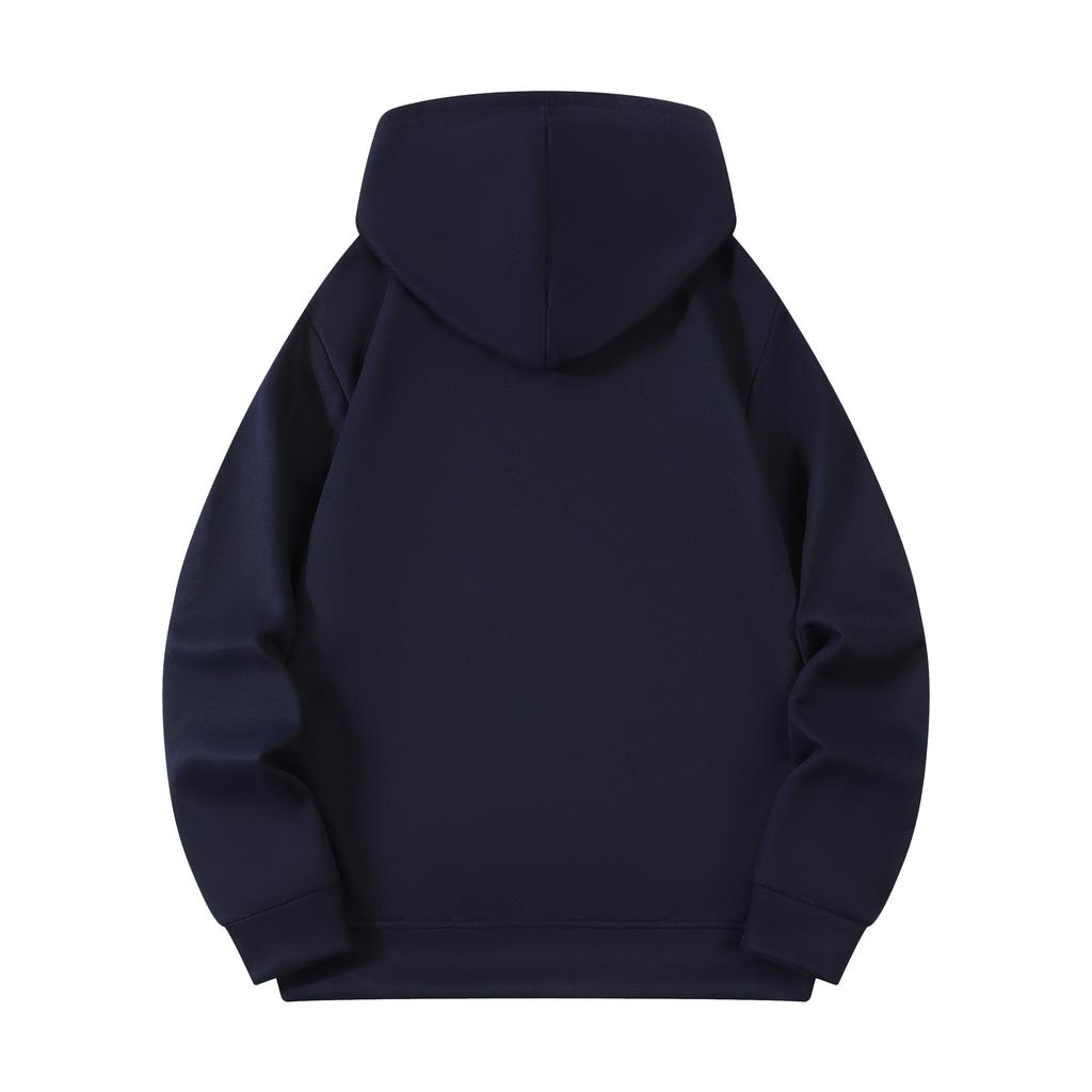 Dark Blue 2025 New Men's and Women's Plus Size Hoodies for Autumn and Winter Men Hoodie