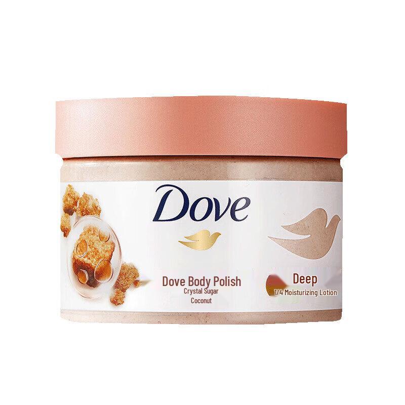 Увлажняющий скраб для тела Dove с цитрусовым сахаром и кокосом (280г)