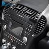 For Mercedes Benz SLK R171 2004 2005 2006 2007 2008 2009 2010 Central Air Outlet Real Soft Carbon Fiber Trim Sticker Accessories