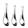 Soup Spoons Stainless Steel Dinner Spoons Heavy Duty Thick Short Handle Table Spoons for Soup Cereals Bouillon Dessert