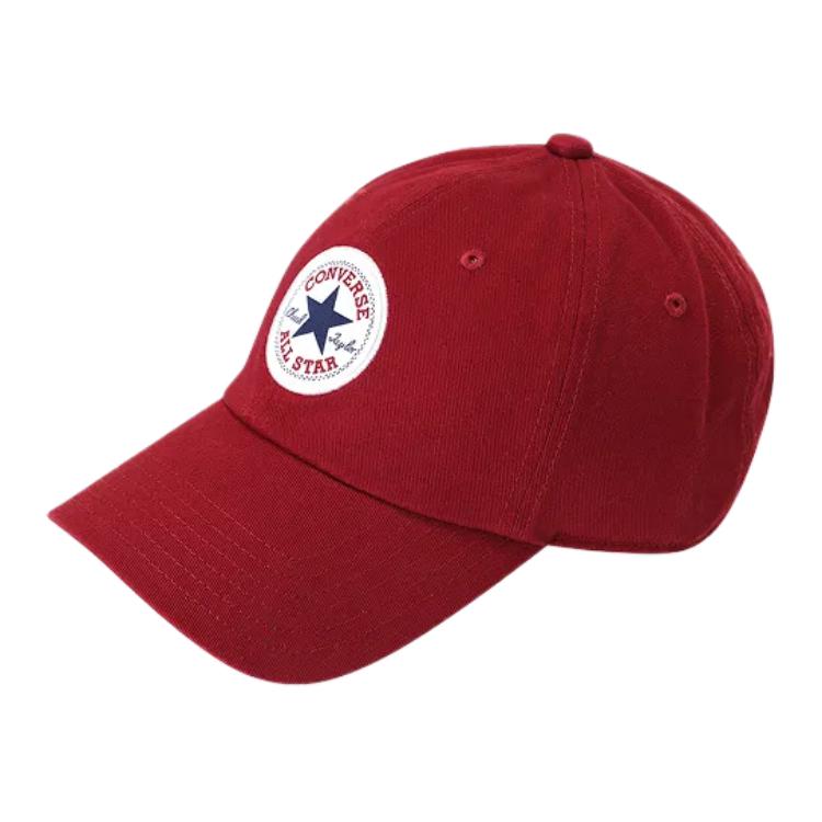 Converse Cotton Baseball Caps Unisex Red UA5805-RA7 F