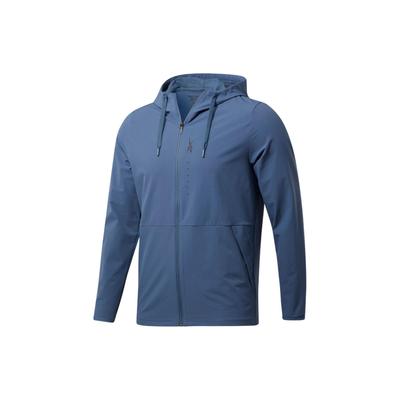 Ts Perf Fz Hoodie Solid Color Training Zip-Up Jacket Men Hoodies Blue GN9272