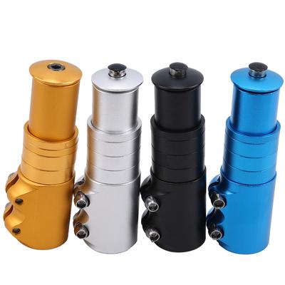 12cm Bicycle Handlebar Extender Fork Stem Rise Up Extension Heads Up Black Bike Fork Extender MTB Mountain Bikes Cycling Part